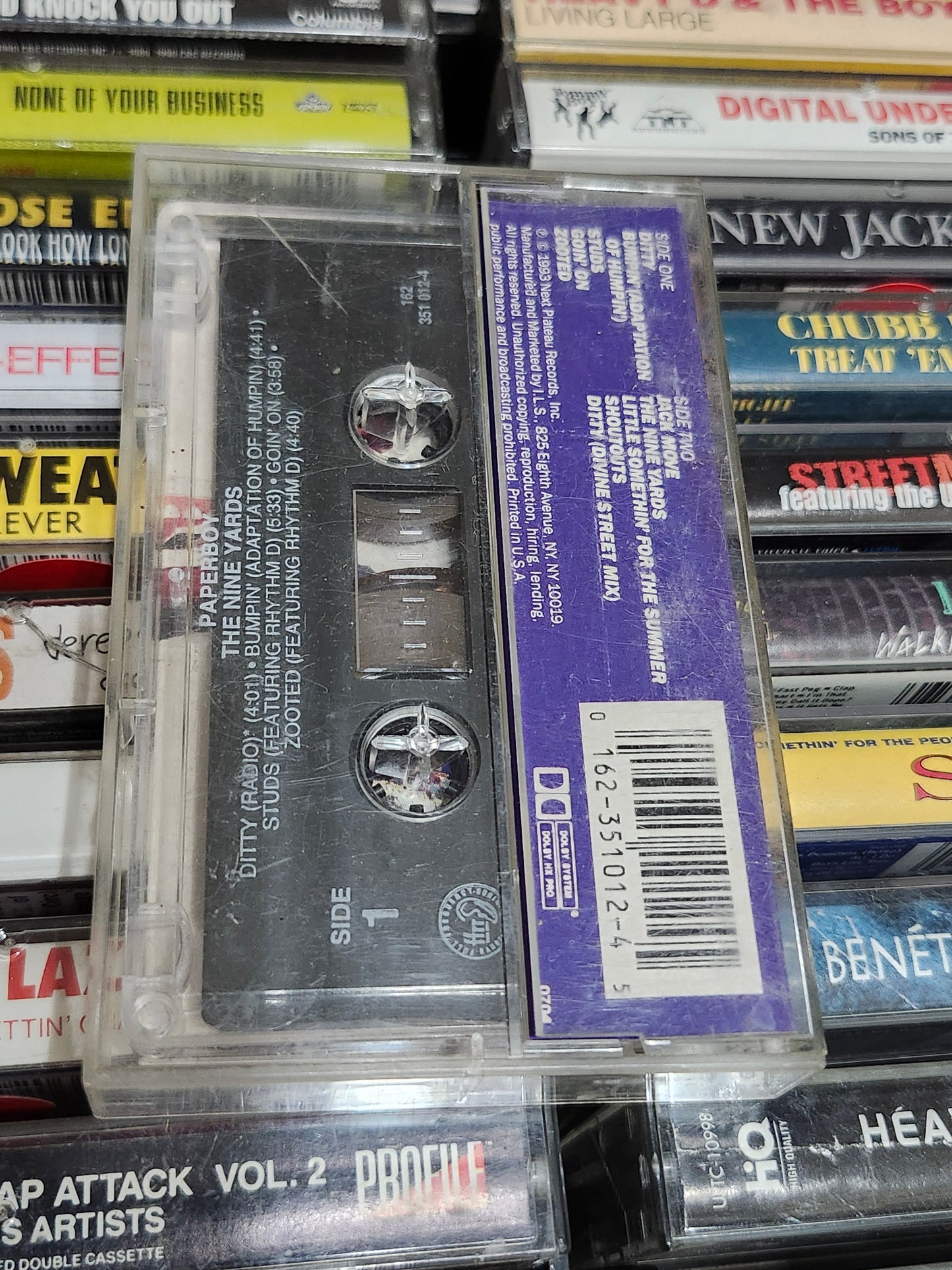 Paperboy The Nine Yards Cassette