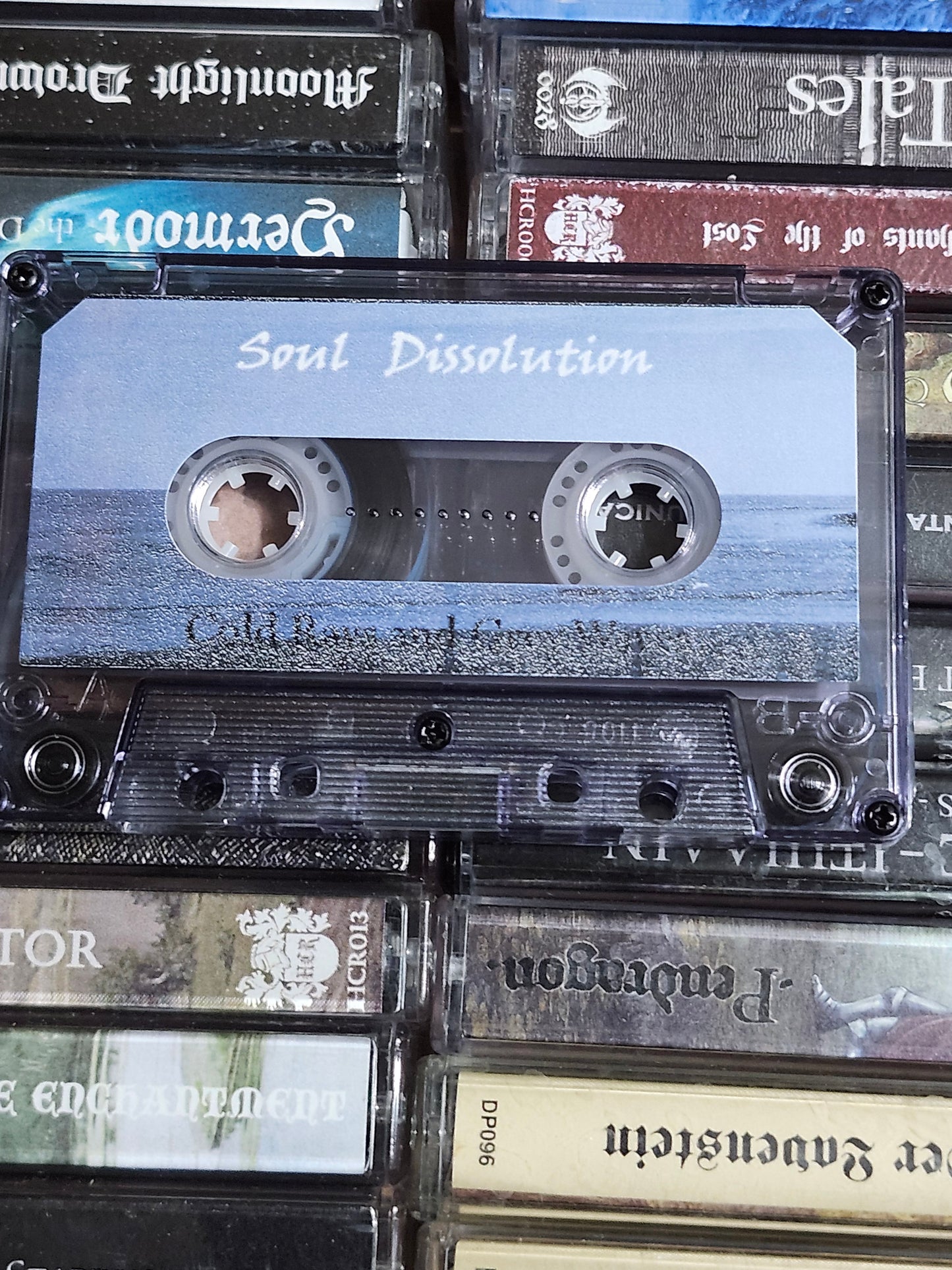 Soul Dissolution Cold Rays And Grey Waves - Black Metal Cassette Rare HTF OOP
