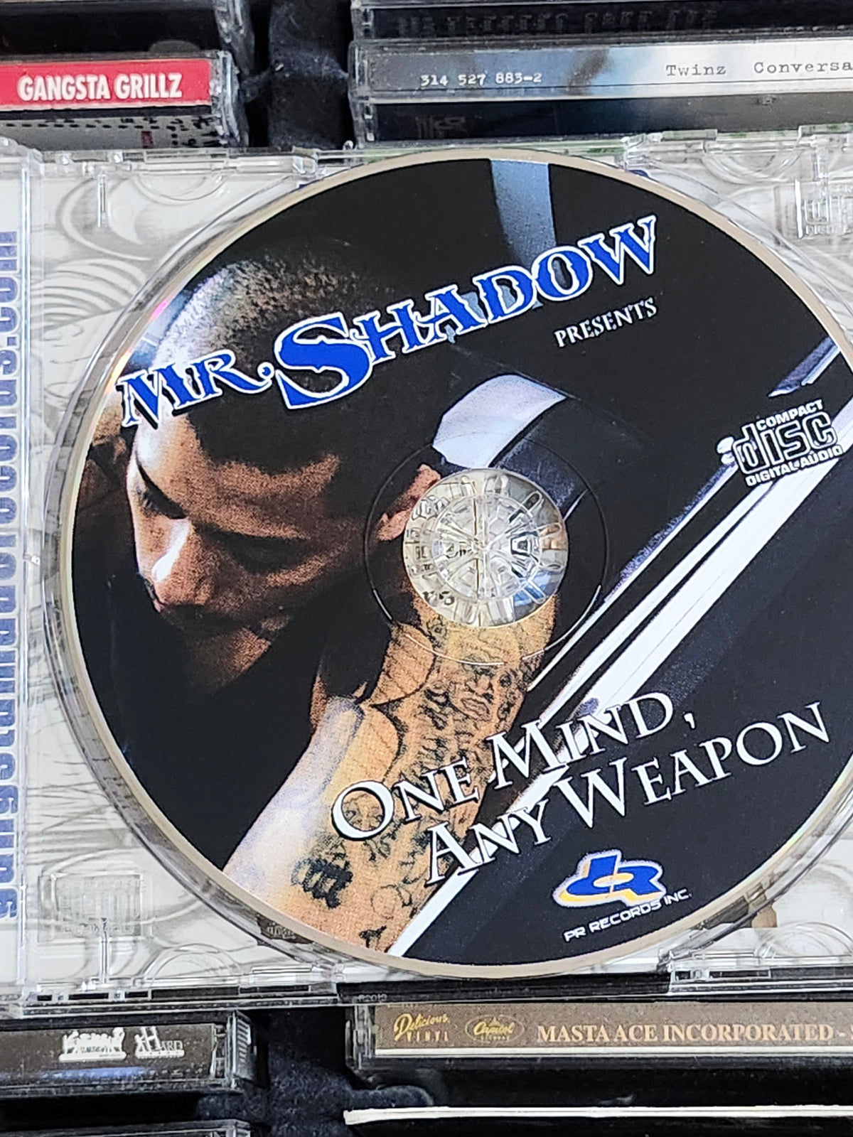 Mr Shadow One Mind Any Weapon CD Rare HTF OOP