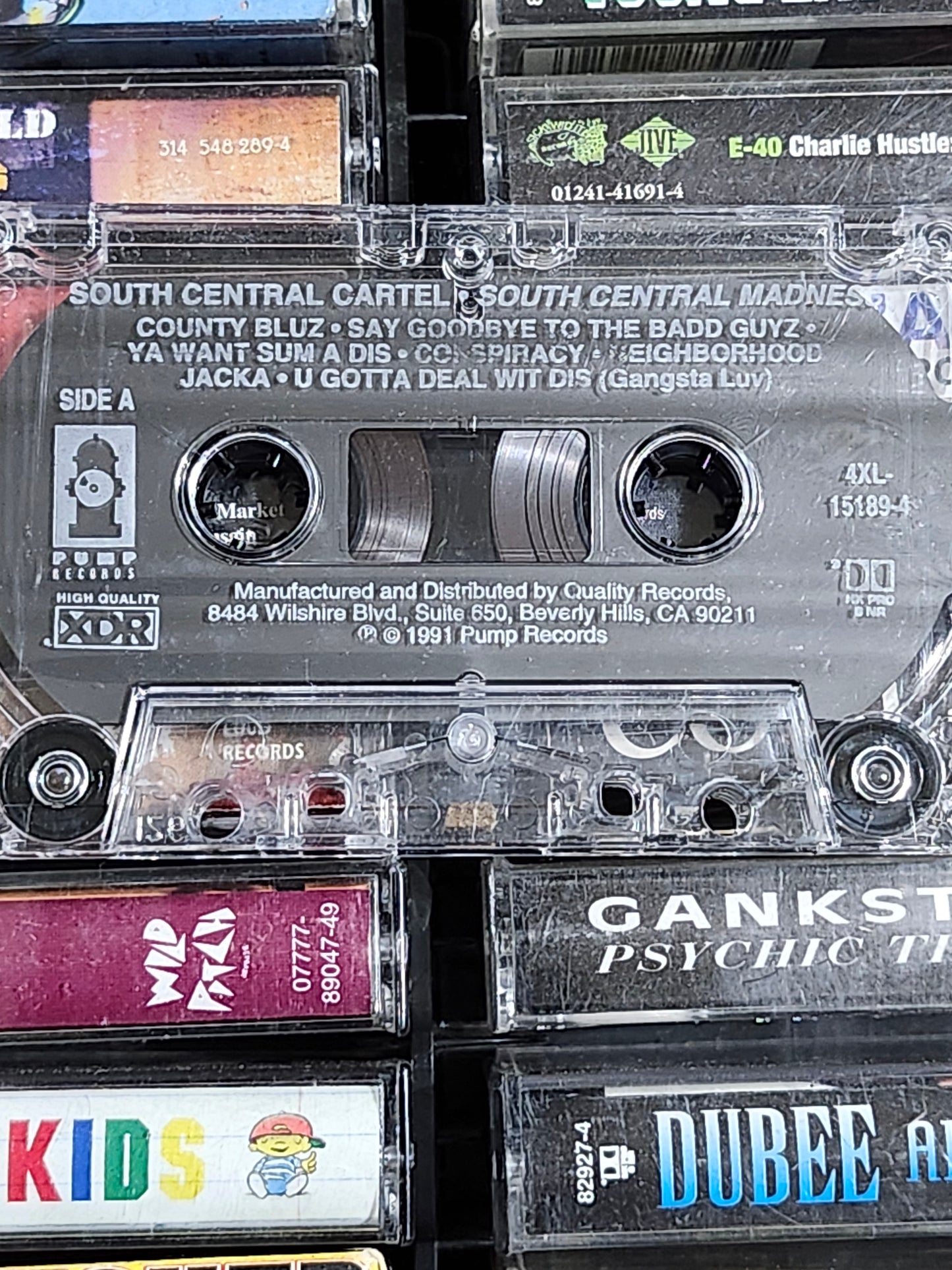 South Central Cartel - South Central Madness Cassette Tape