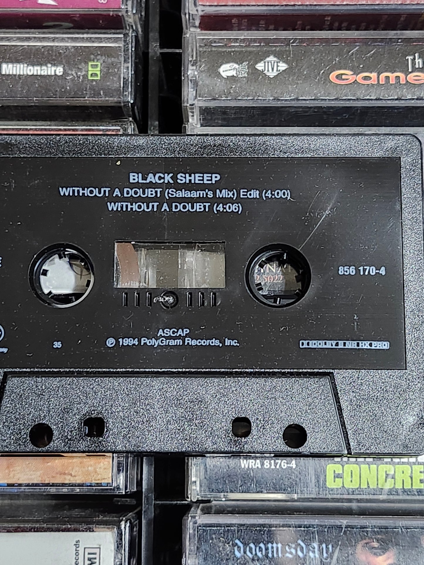 Black Sheep Wihout A Doubt Rap/Hip Hop Cassette Single