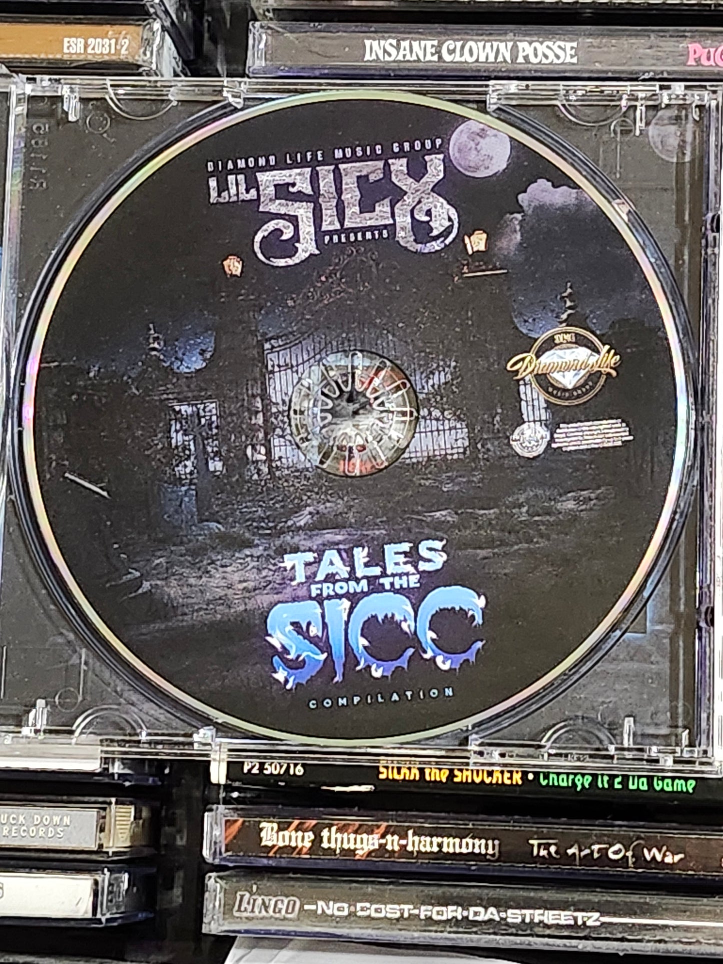Lil Sicx Tales From The Sicc CD Brotha Lynch X-Raided Scarface Spice 1 Rare HTF