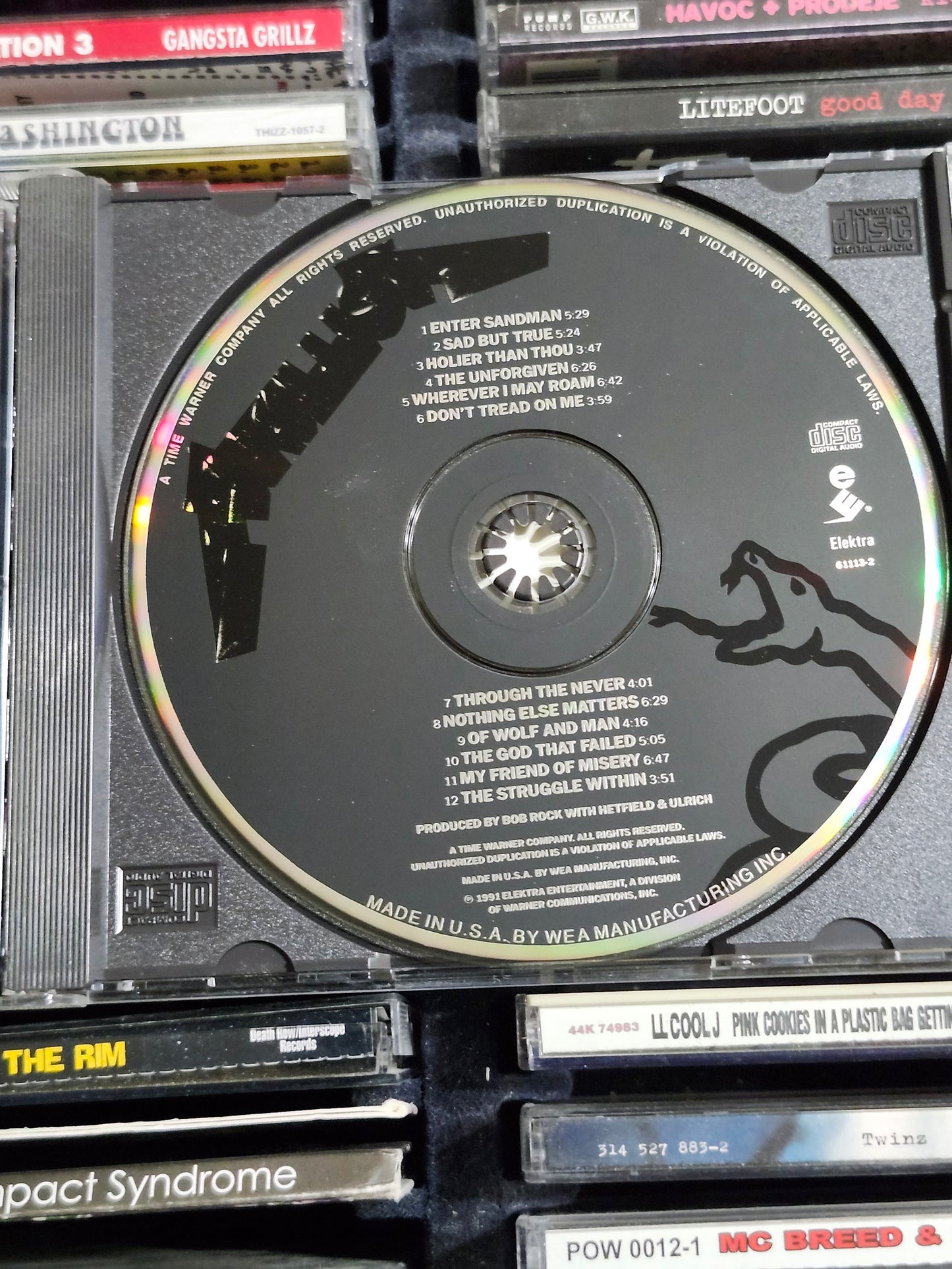 Metallica Black Album CD