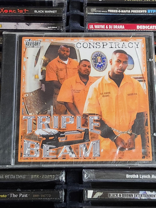 Triple Beam Conspiracy CD New Luniz Bootsy Collins Yukmouth Black Market Rare
