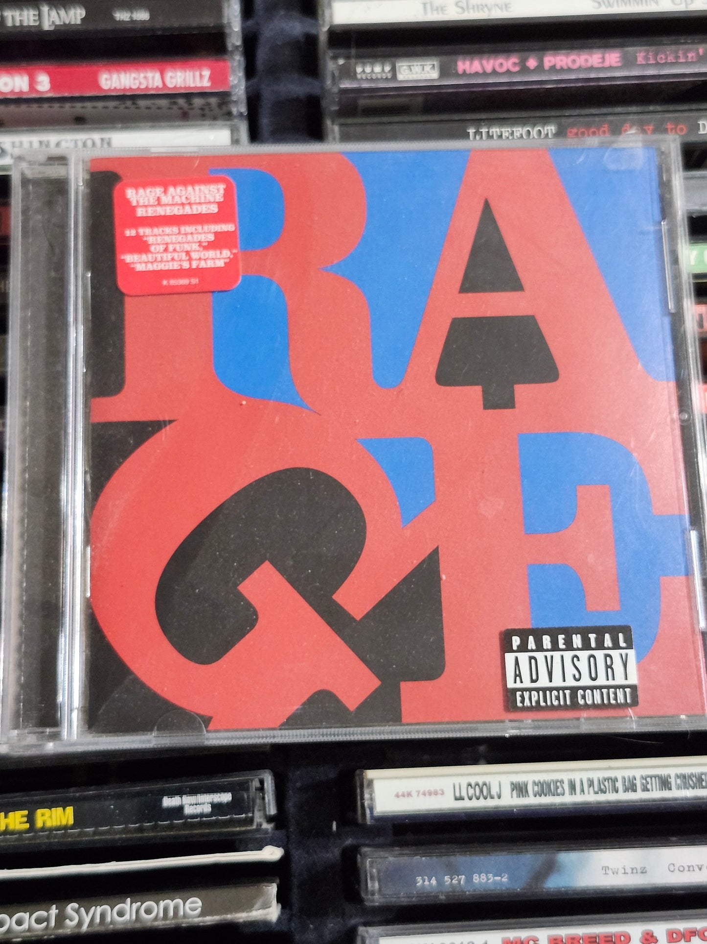 Rage Against the Machine Renegades Music CD