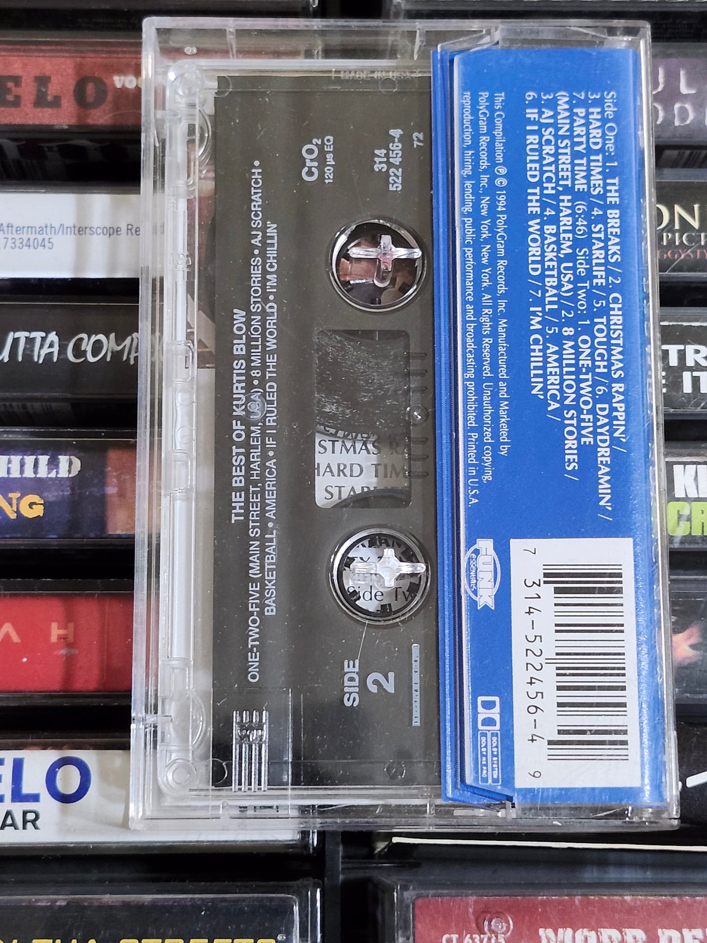 Kurtis Blow - The Best Of Kurtis Blow Cassette
