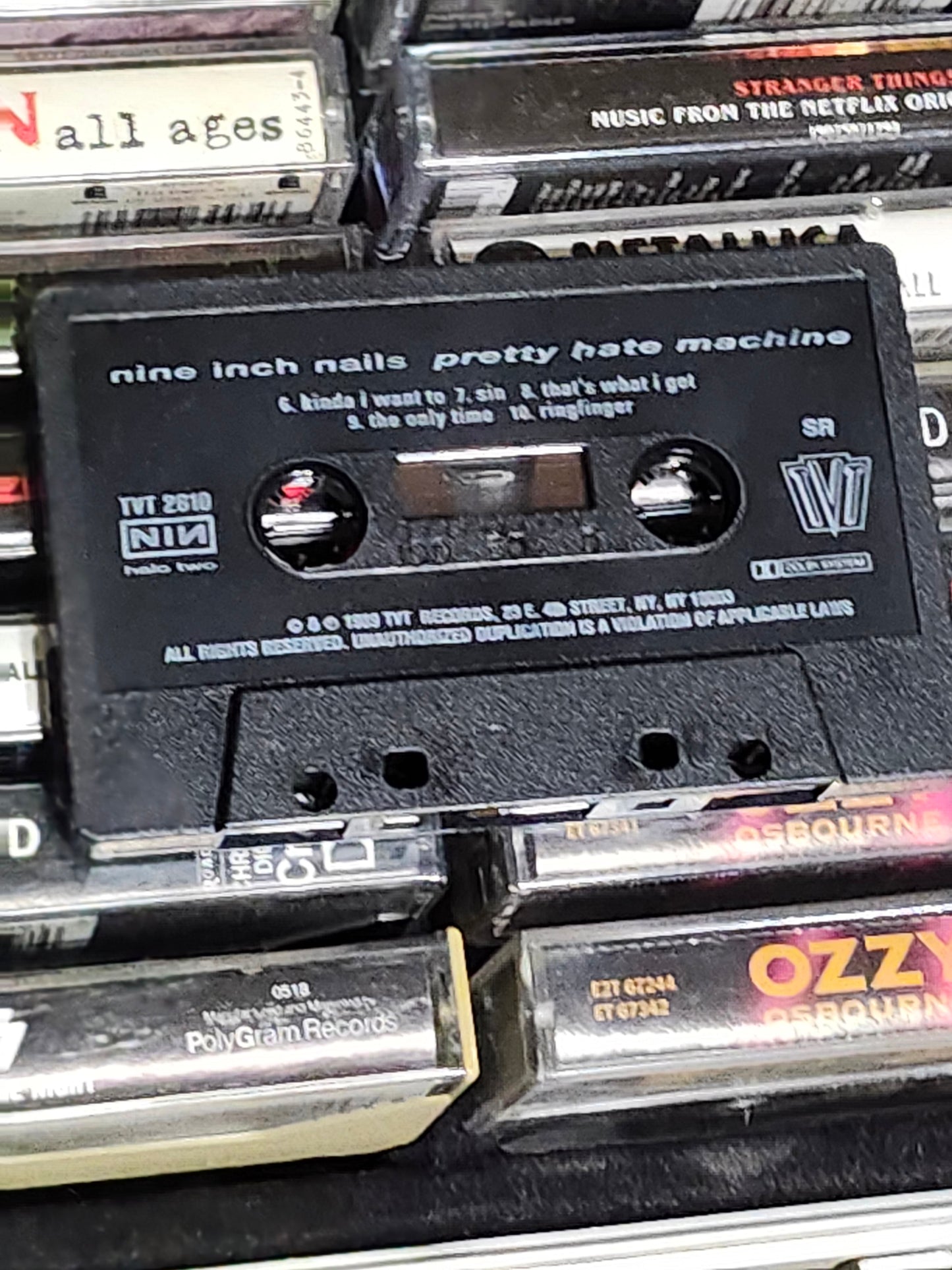 Nine Inch Nails Pretty Hate Machine Cassette NIN