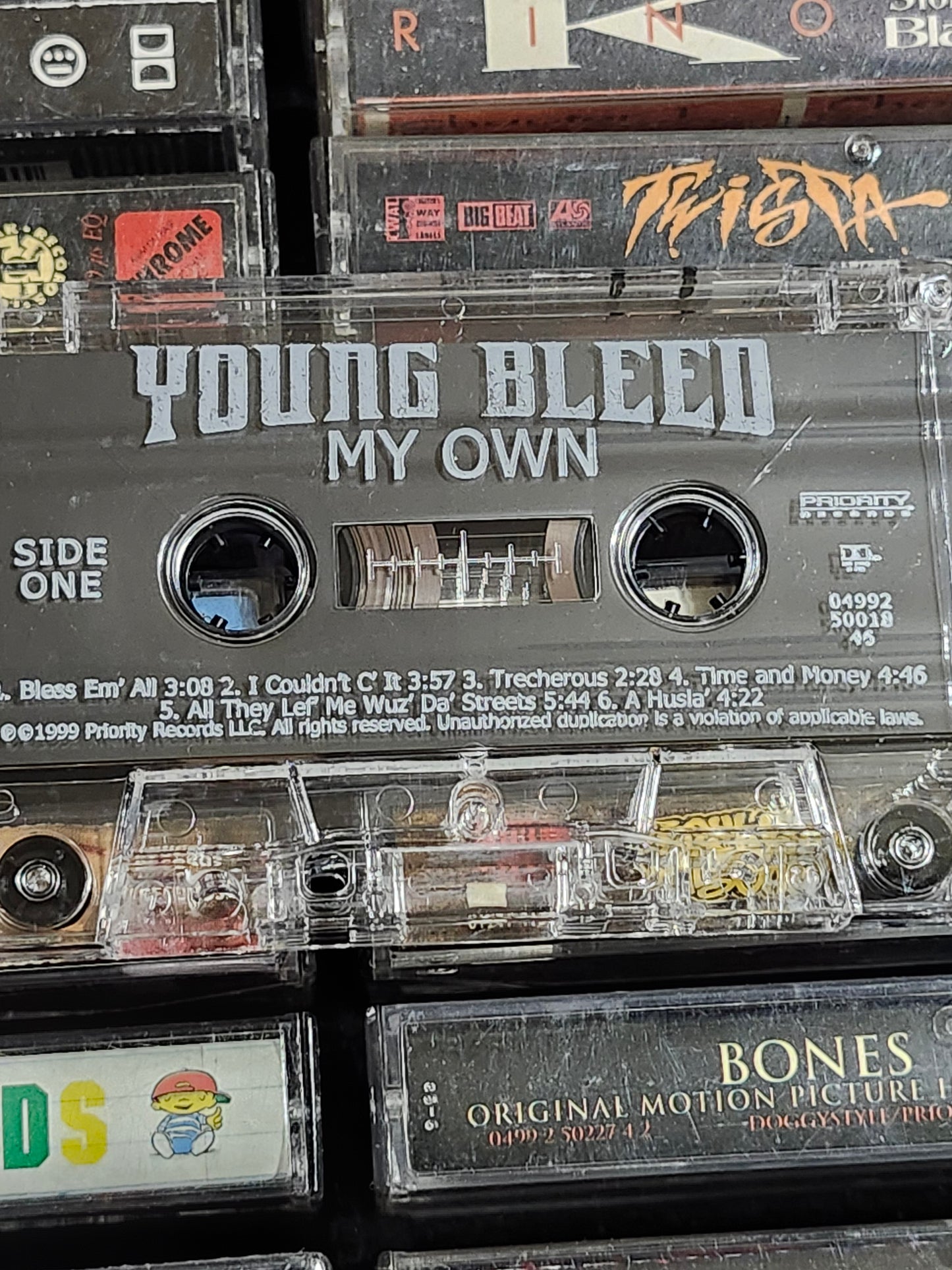 Young Bleed My Own Cassette Tape Rap Too Short Daz Rare HTF OOP