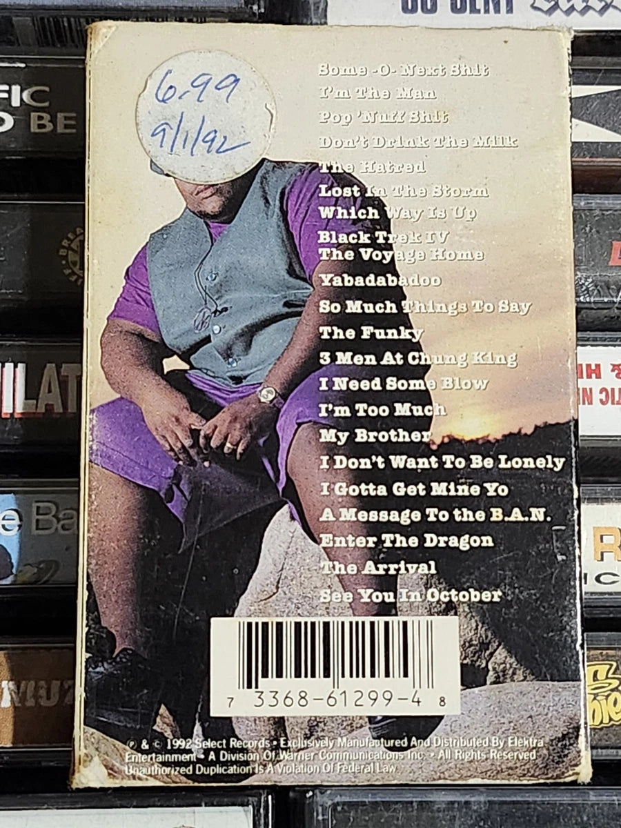 Chubb Rock I Gotta Get Mine Yo! Book of Rhymes Cassette