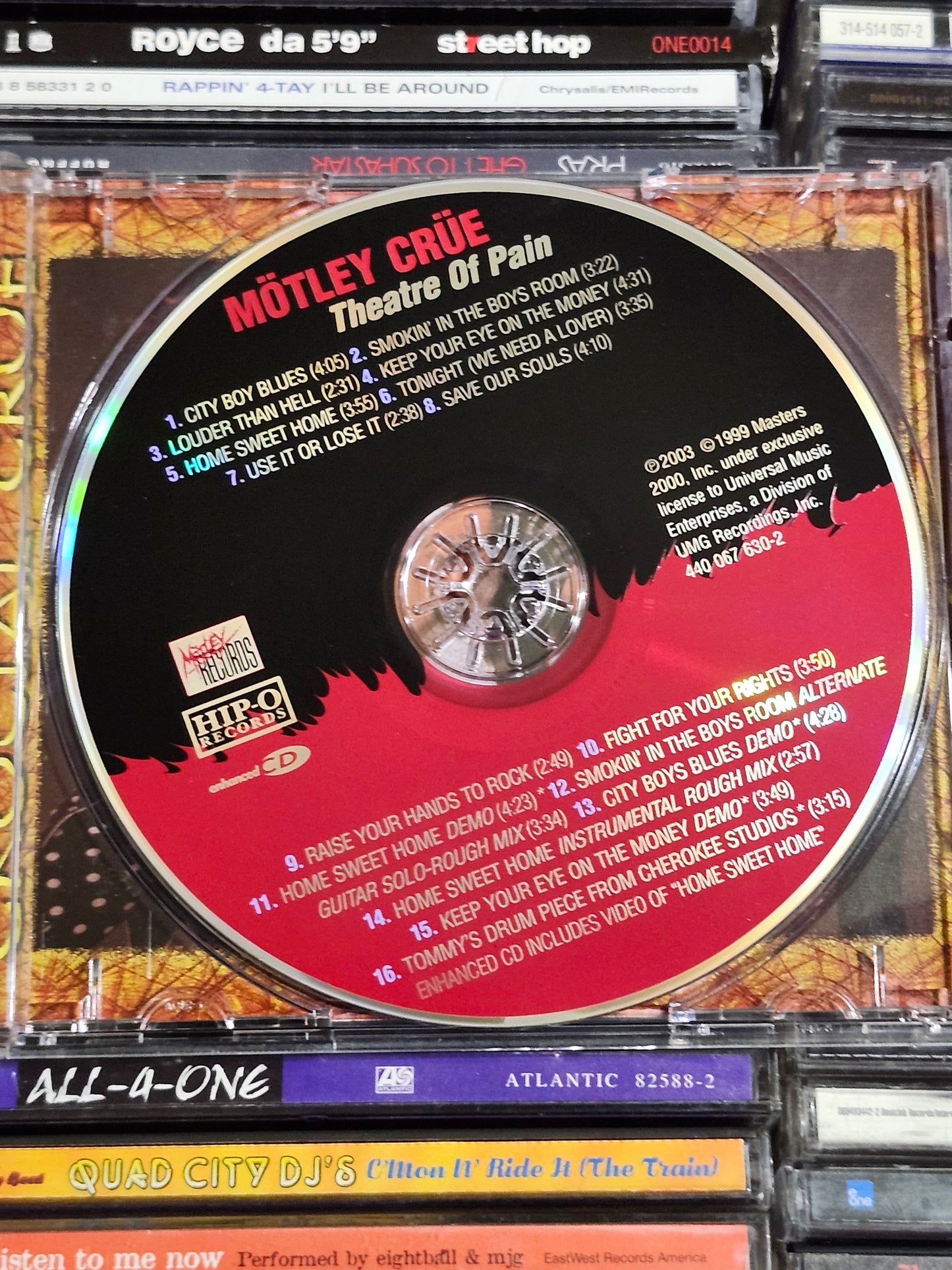 Motley Crue - Theatre of Pain CD