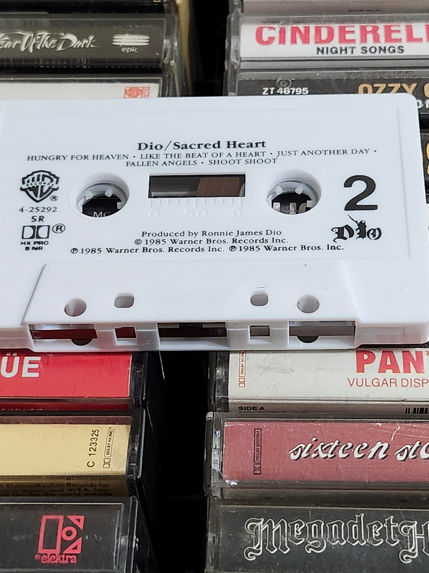 Dio - Sacred Heart Cassette Cassette Tape