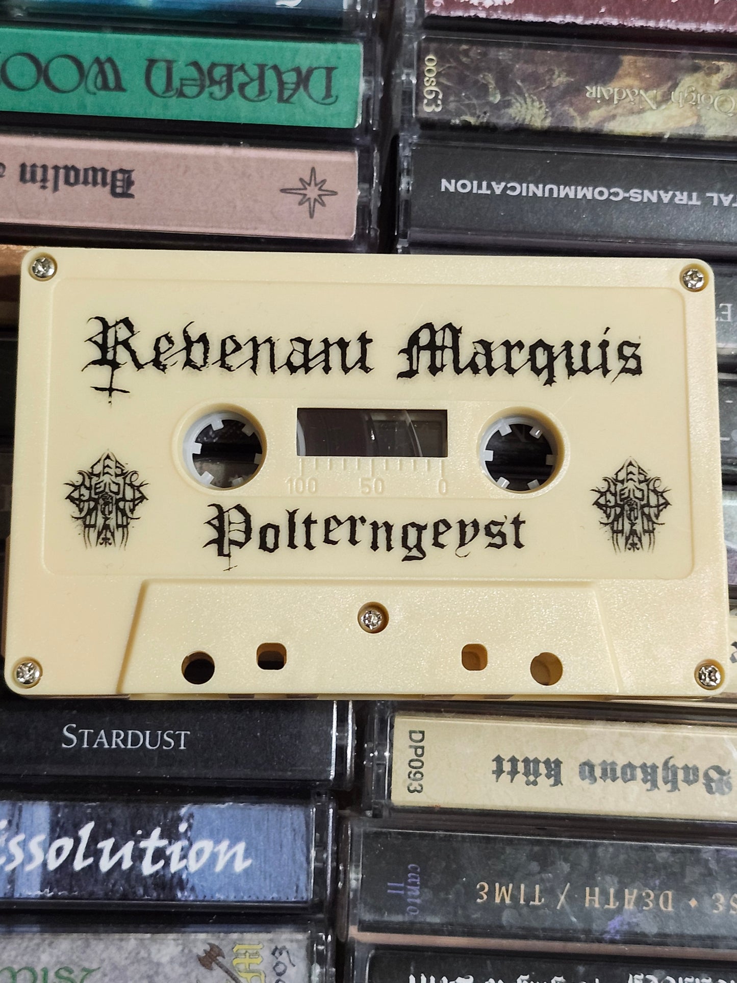 Revenant Marquis - Polterngeyst Black Metal Cassette Rare HTF OOP